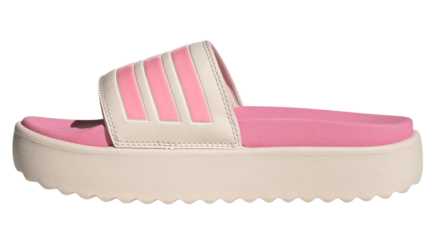 Adilette Platform Pink Beige Women