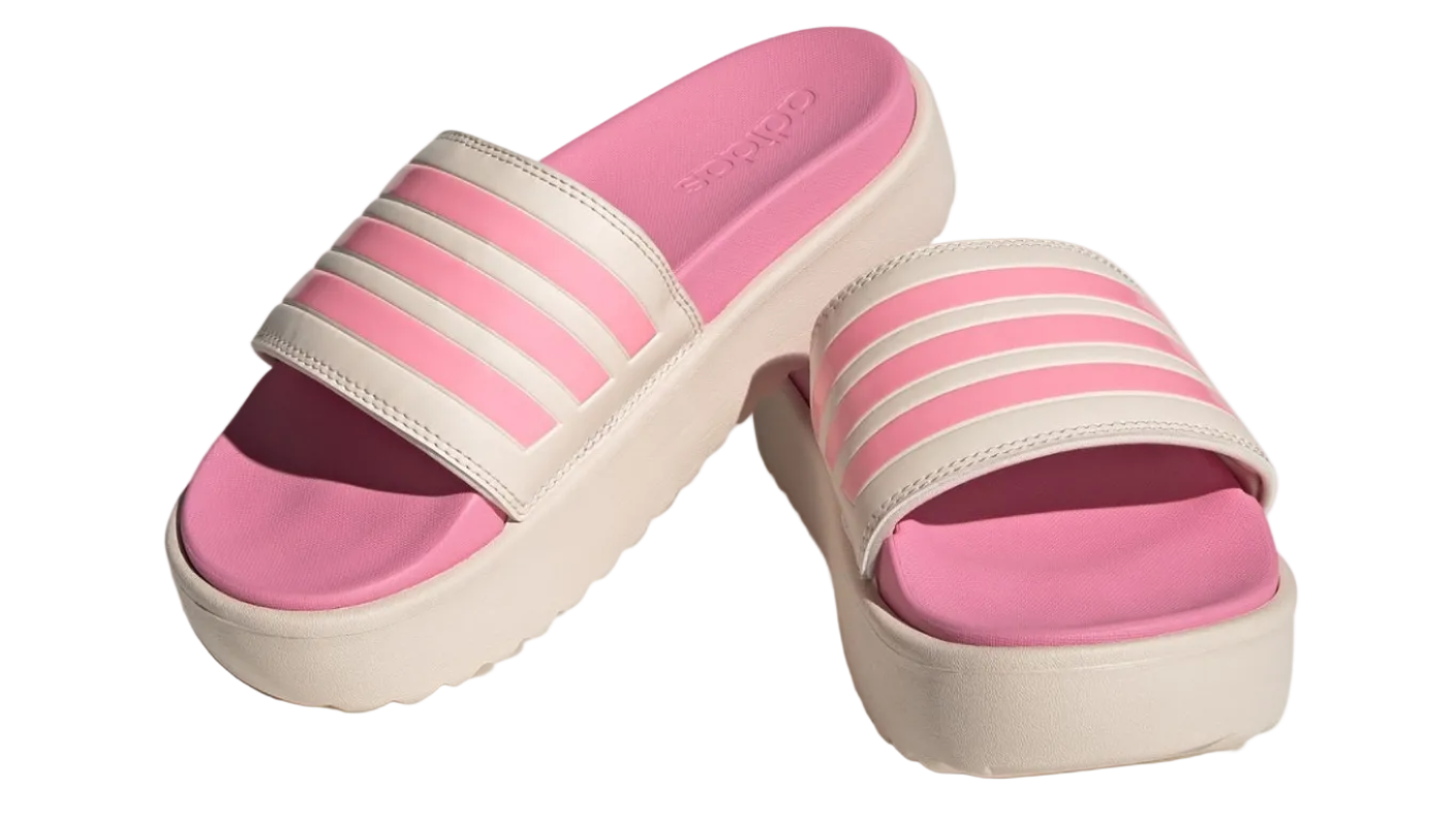 Adilette Platform Pink Beige Women