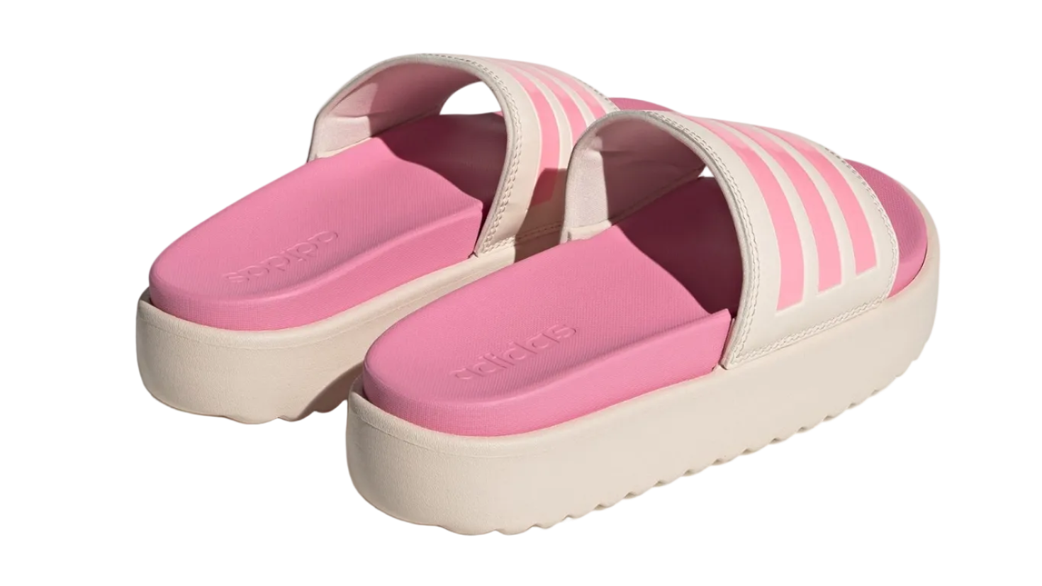 Adilette Platform Pink Beige Women