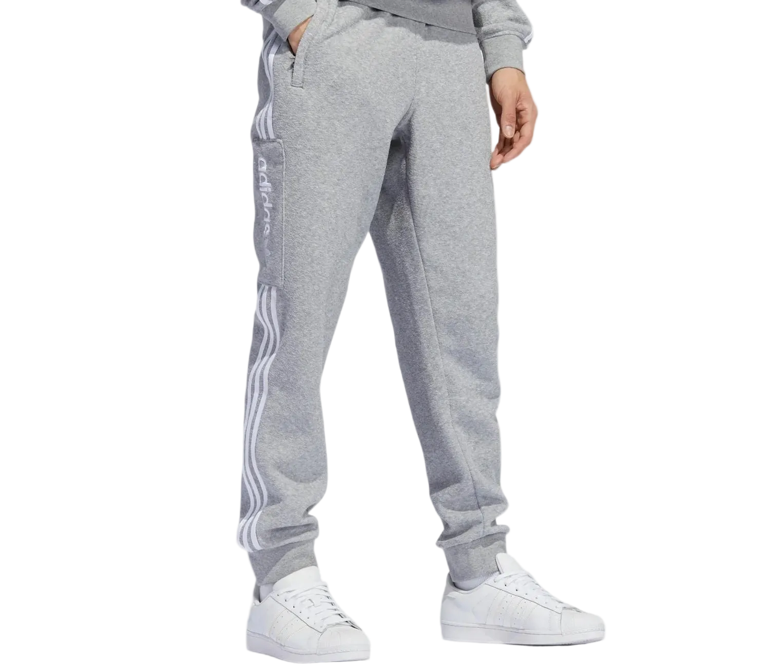 Sprt Comfort 3 Stripe Grey