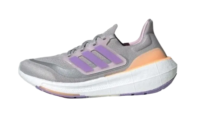 DAMAGE Adidas Ultraboost Light Grey Purp Women