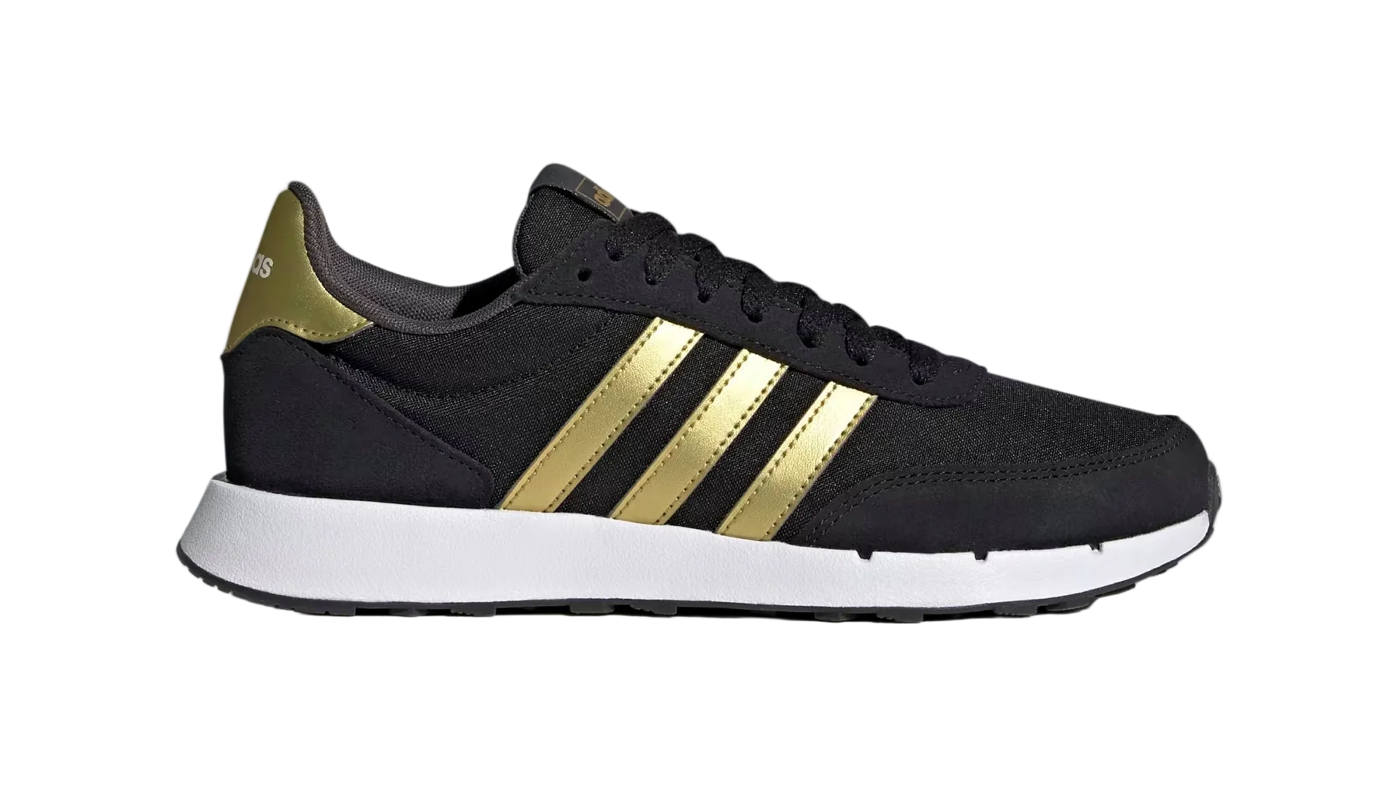 Black Run 60s Gold Metallic Women