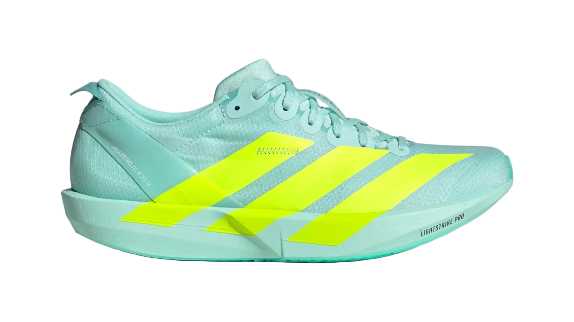 Adizero Adios 9 Flash Aqua Lemon Mint Women