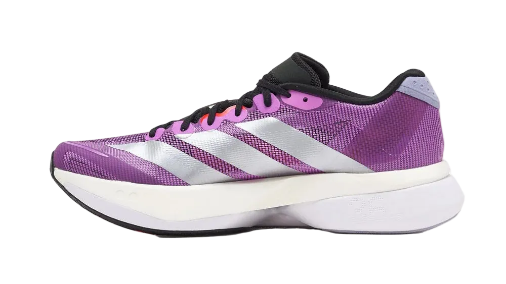 Adizero Boston 13 Purple Burst Silver Metallic