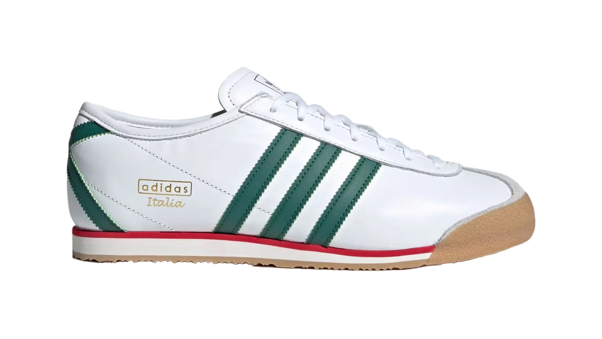 Italia 70s Wht/ Collegiate Green