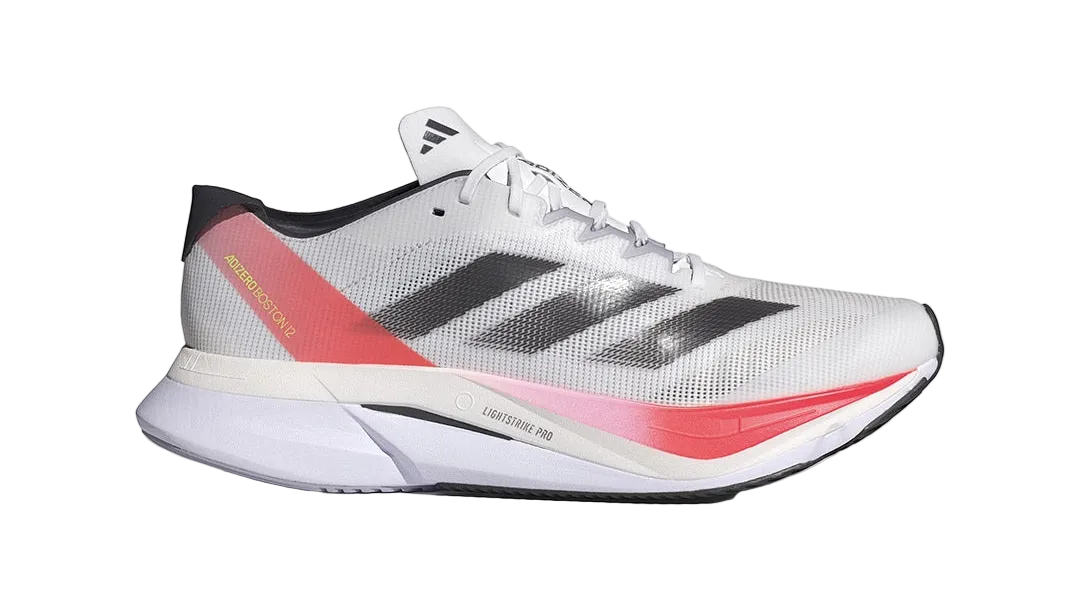 Adizero Boston 12 Cloud Wht Solar