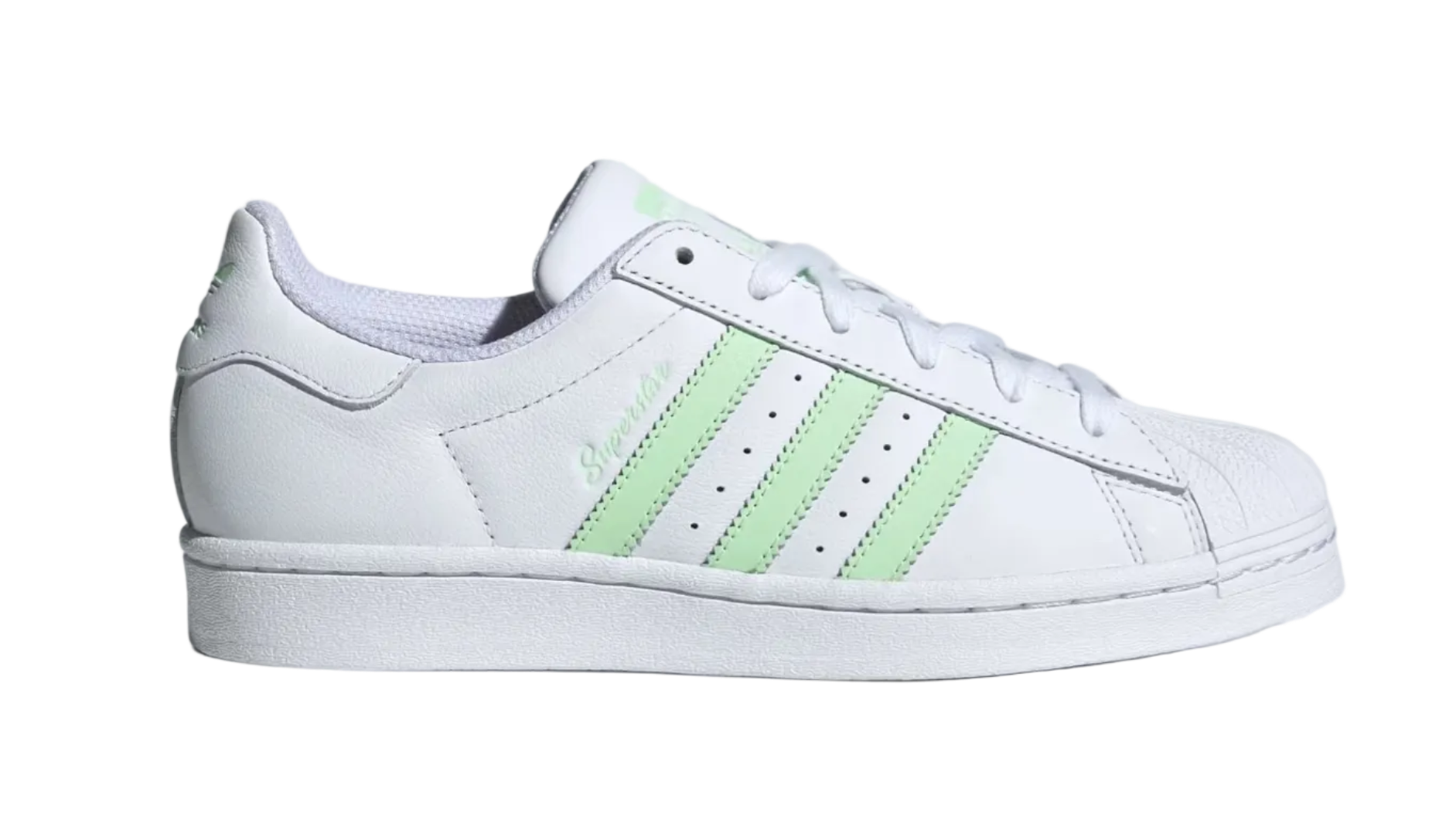 Superstar Cloud Wht Green Women