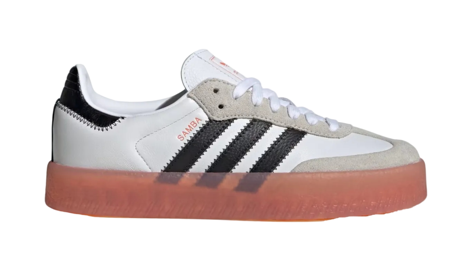 Sambae White Black Semi Coral Women
