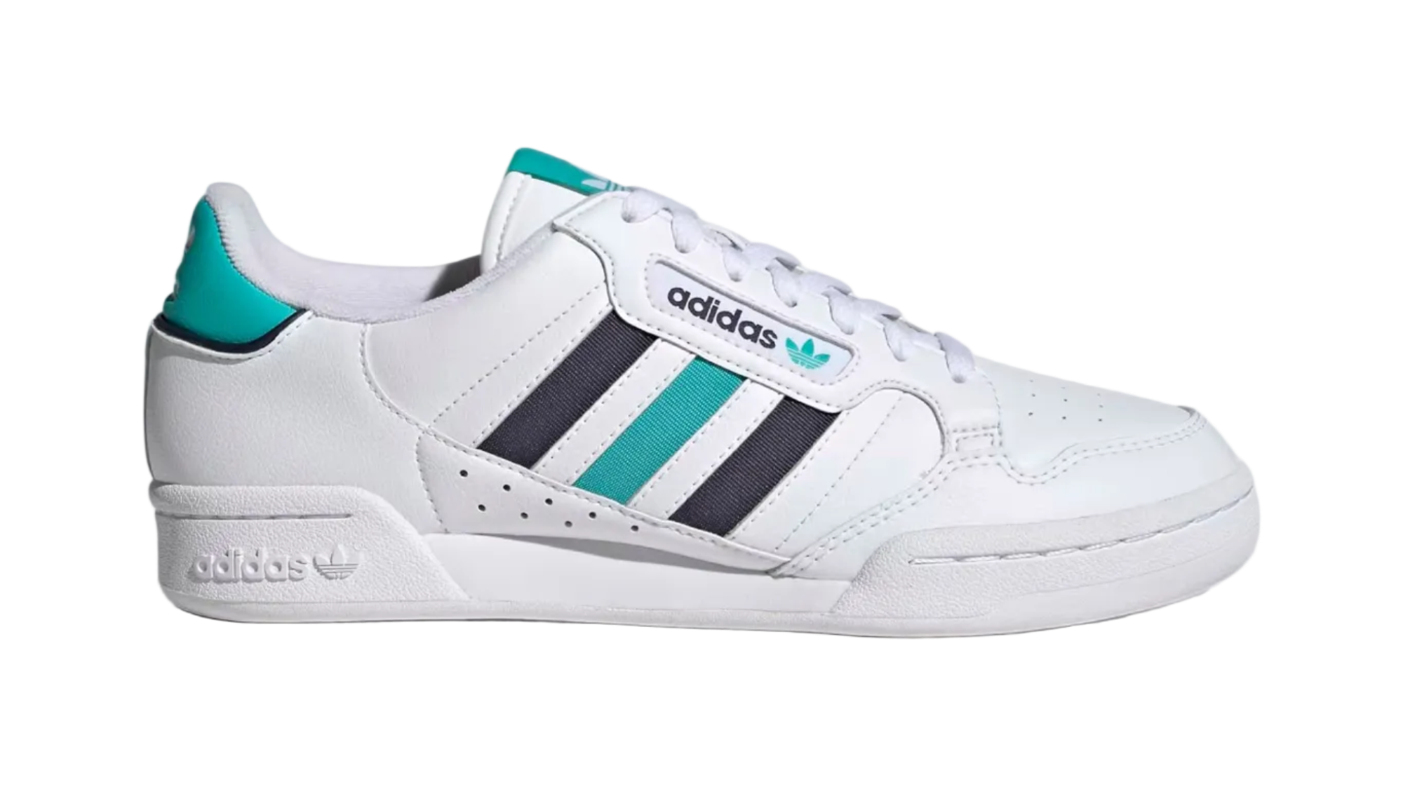 No Box Adidas Continental 80 Blk/Mint Stripe Women