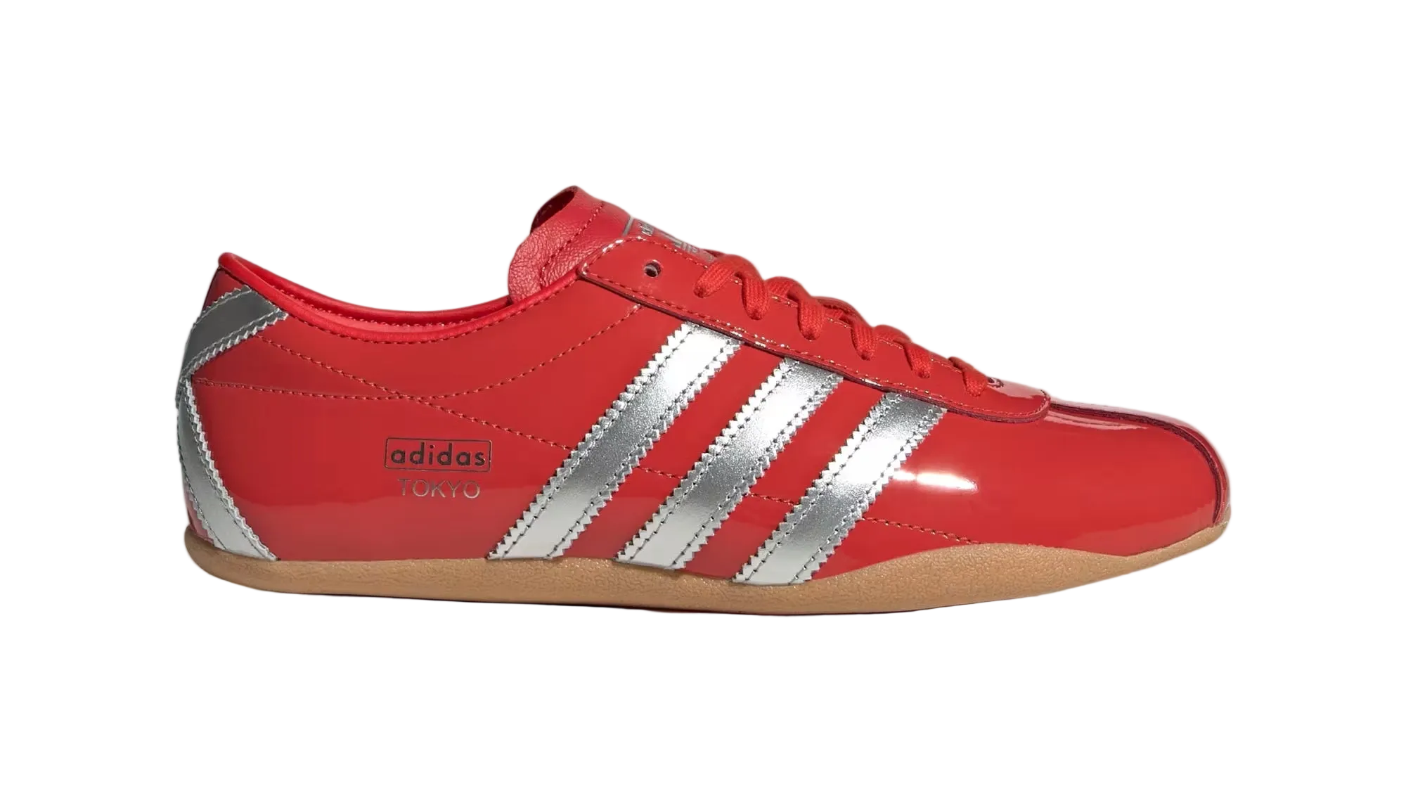 Tokyo Red Silver Metallic Women