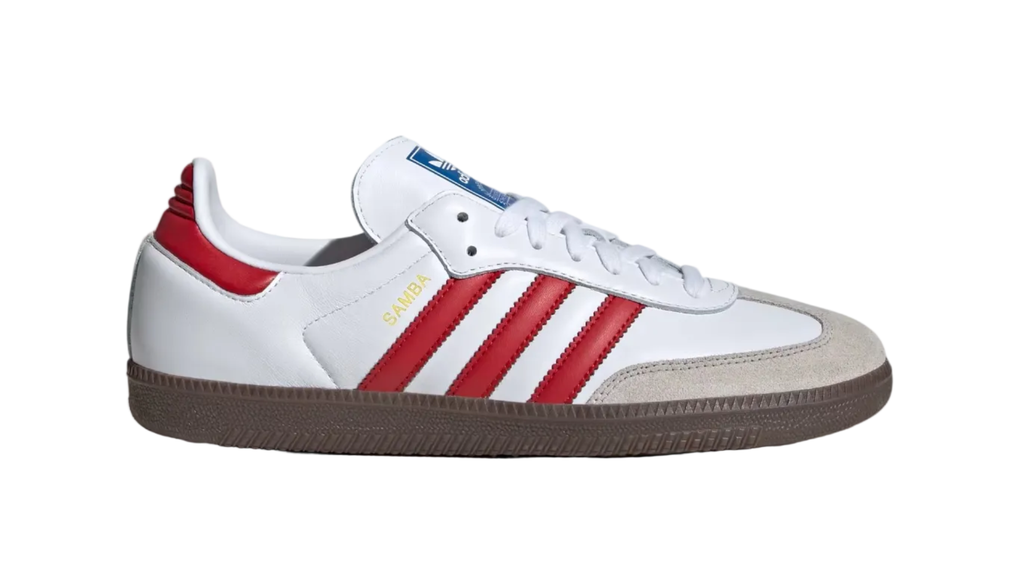 Samba OG Wht Scarlet Red