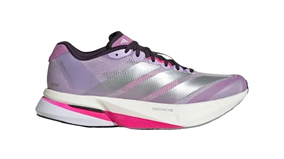 Adizero Boston 13 Powder Plum Silver Women