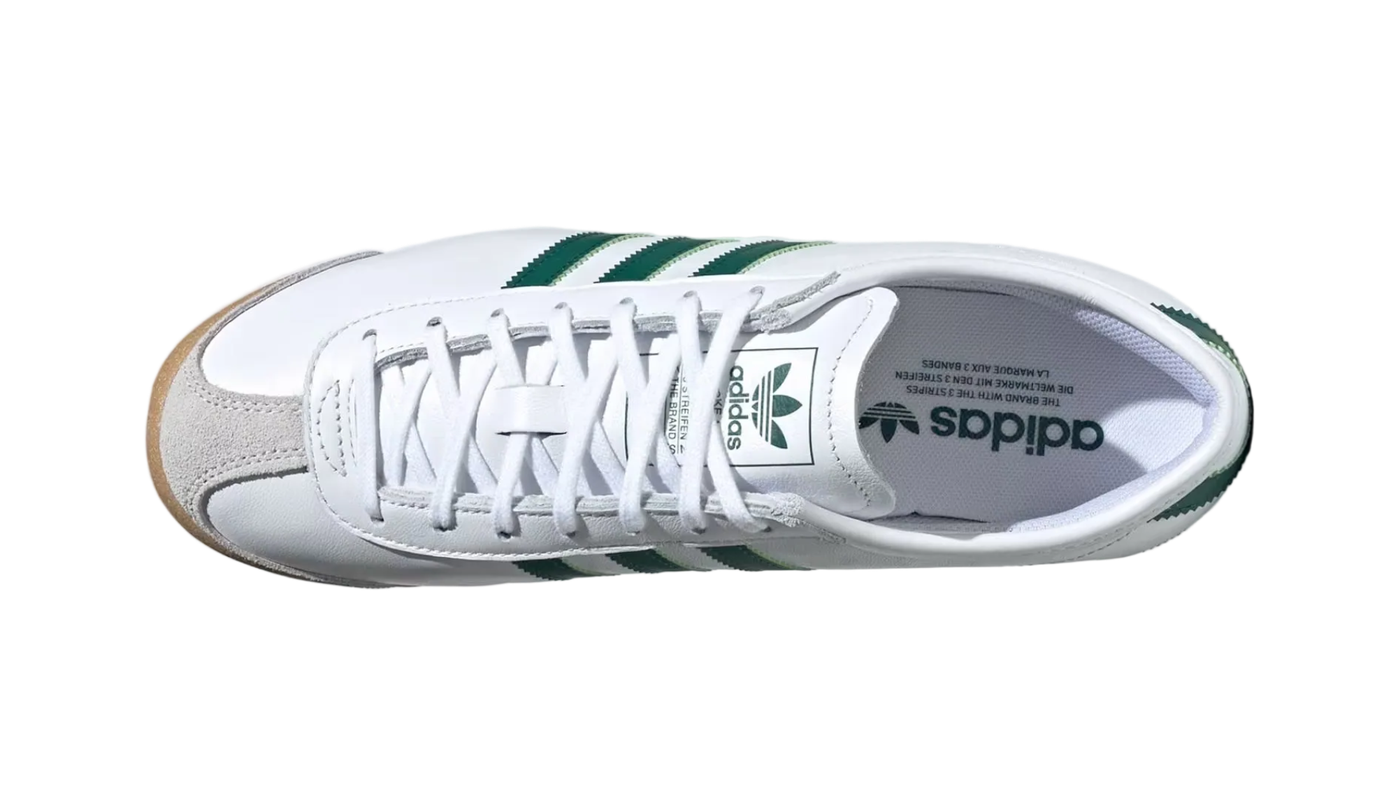 Italia 70s Wht/ Collegiate Green