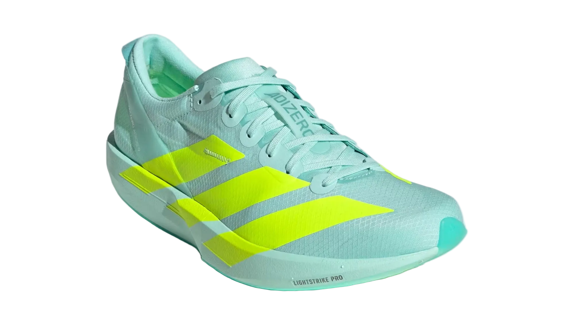 Adizero Adios 9 Flash Aqua Lemon Mint Women