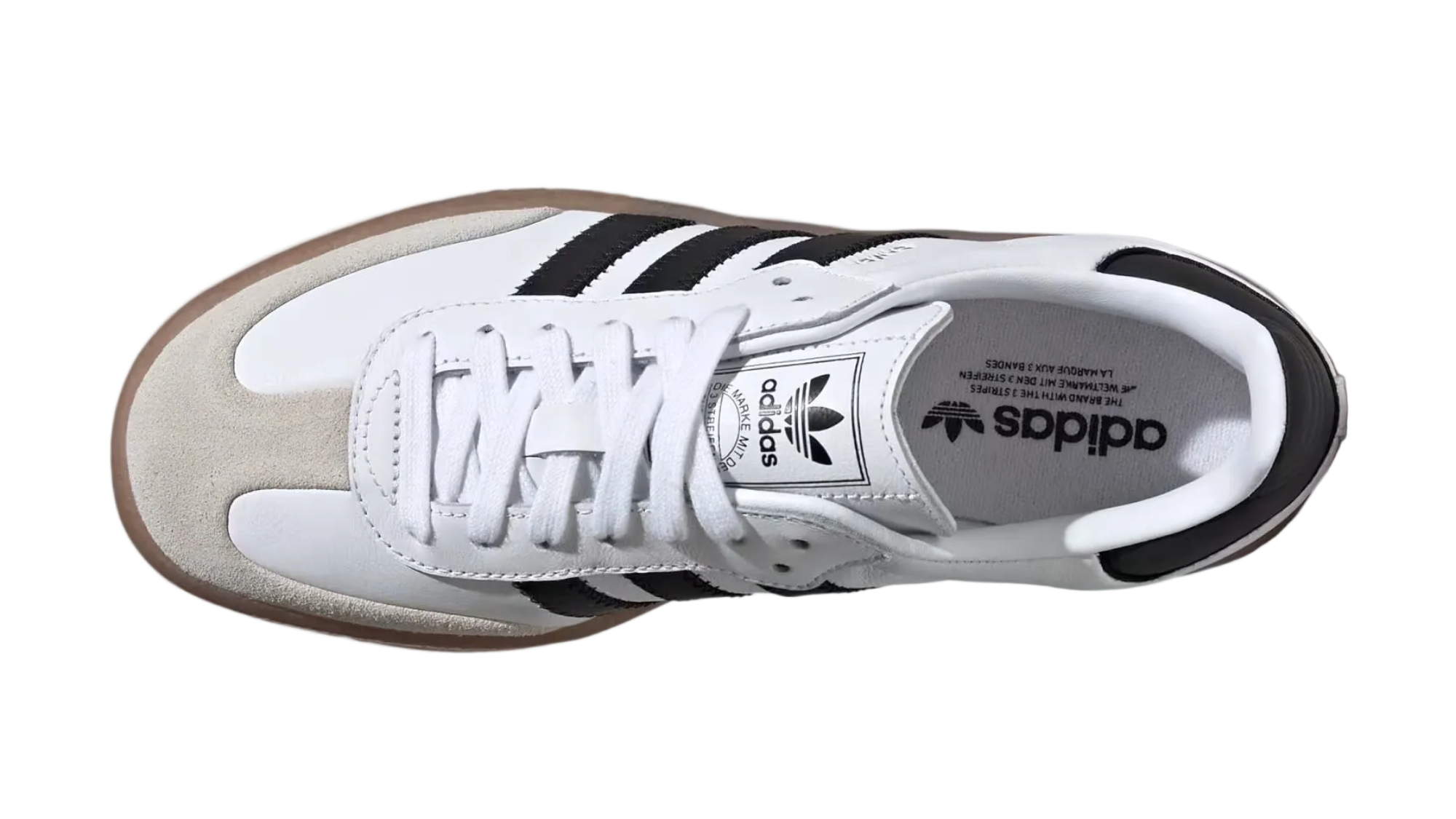 Sambae Cloud White Blk Gum Women