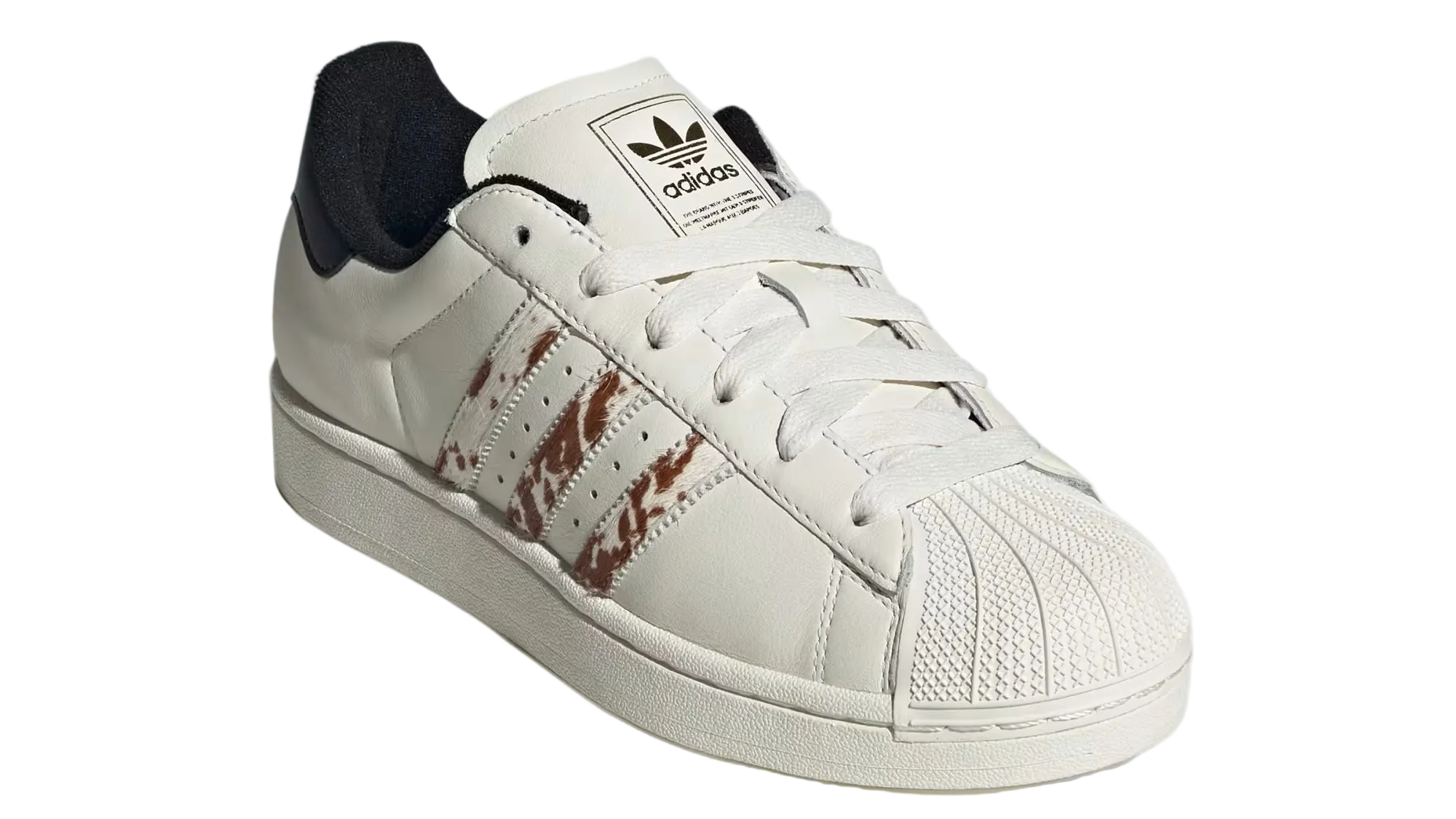 Superstar II Off White Cow Print Women