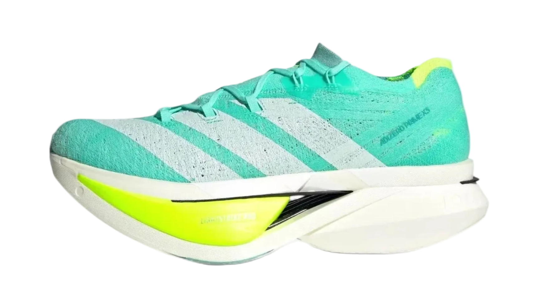 Adizero Prime X 3.0 Strung Flash Aqua Lucid Lemon