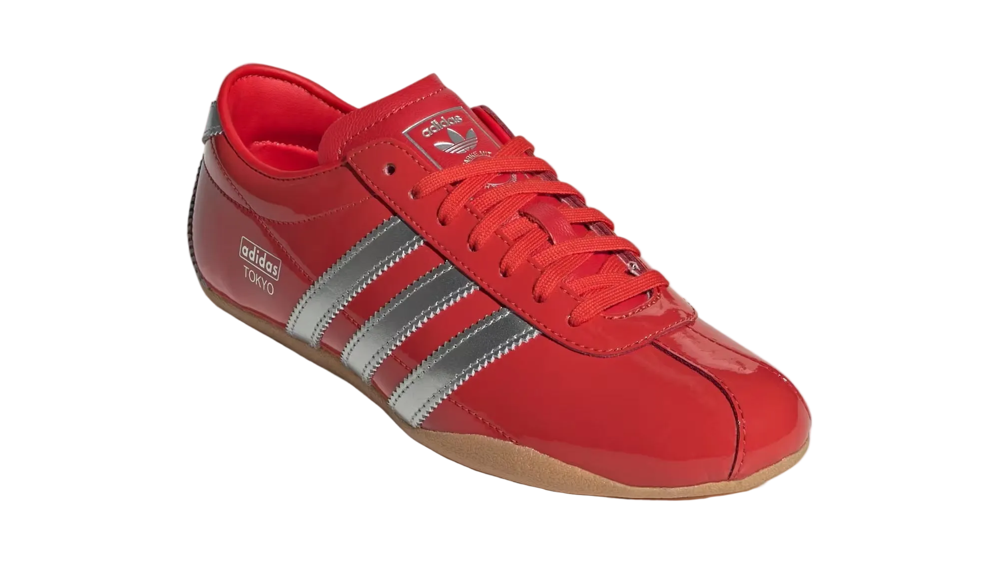 Tokyo Red Silver Metallic Women