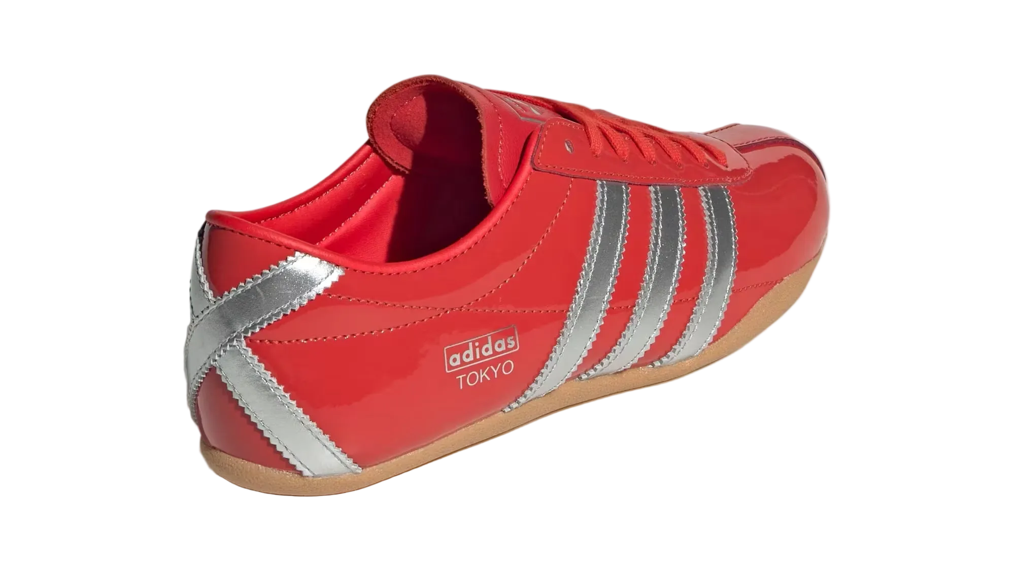 Tokyo Red Silver Metallic Women