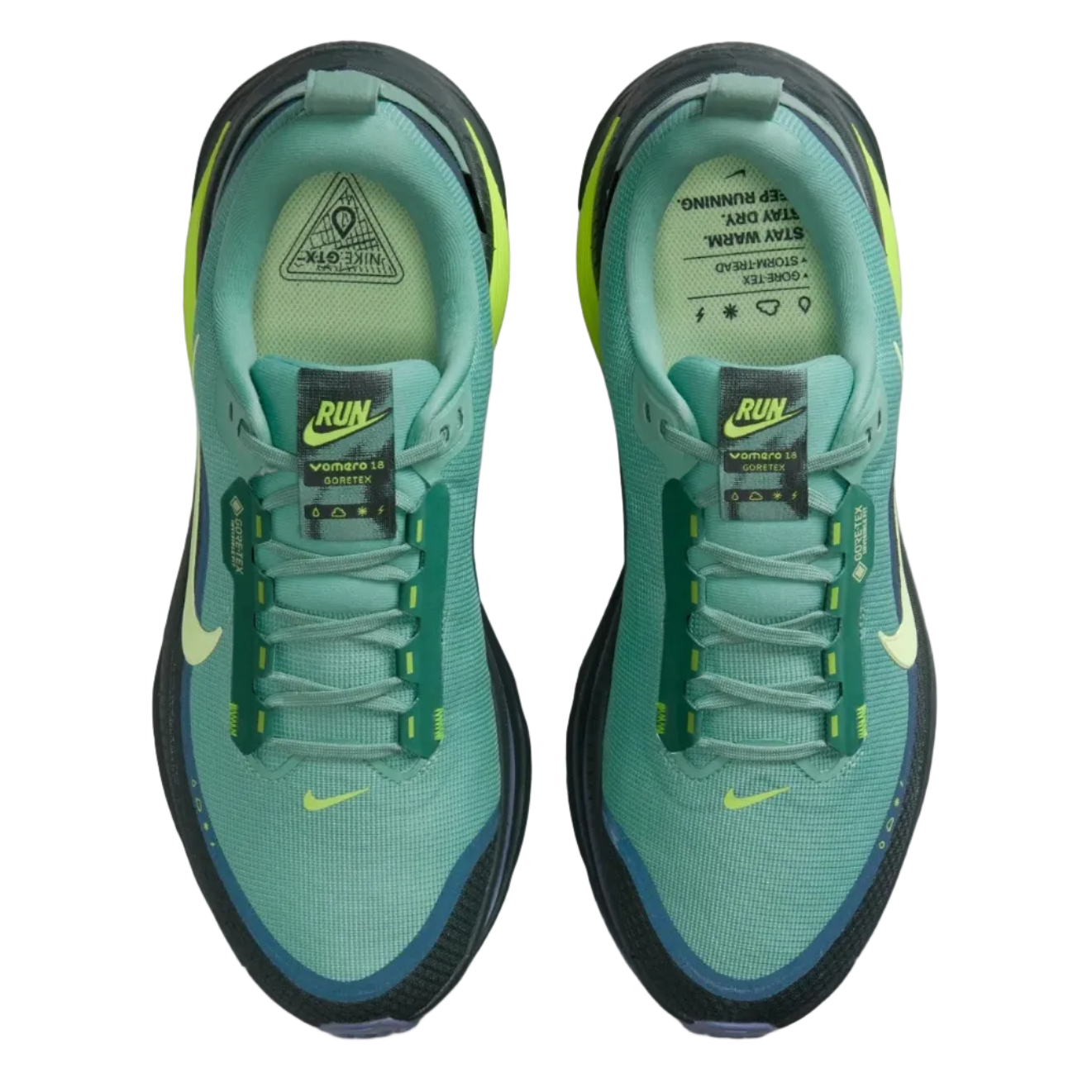 Vomero 18 Gore-Tex Seaweed Cannon Volt