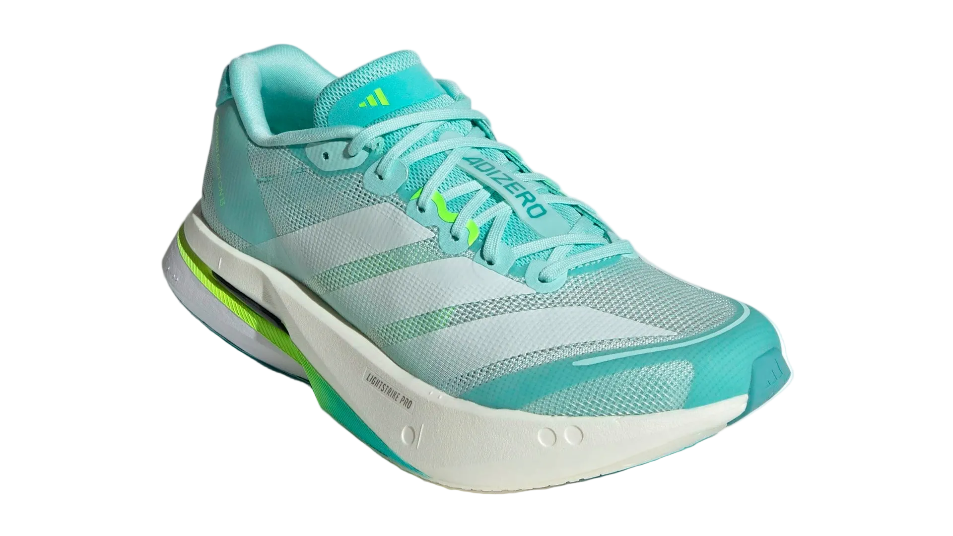 Adizero Boston 13 Lucid Flash Aqua Women