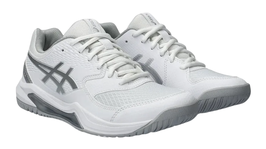 Asics Gel Dedicate 8 White Pure Silver Women