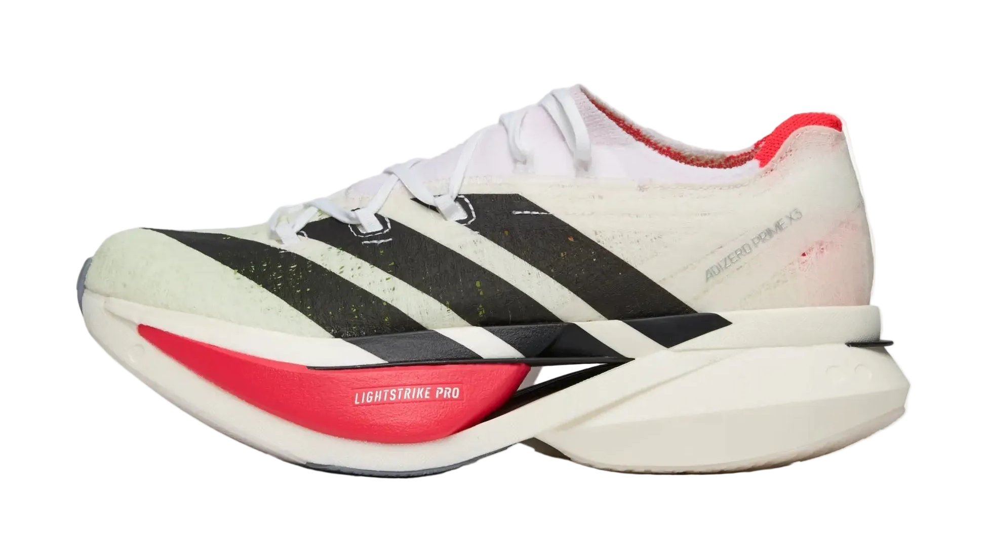 Adizero Prime X3 Strung White Black Lucid Red
