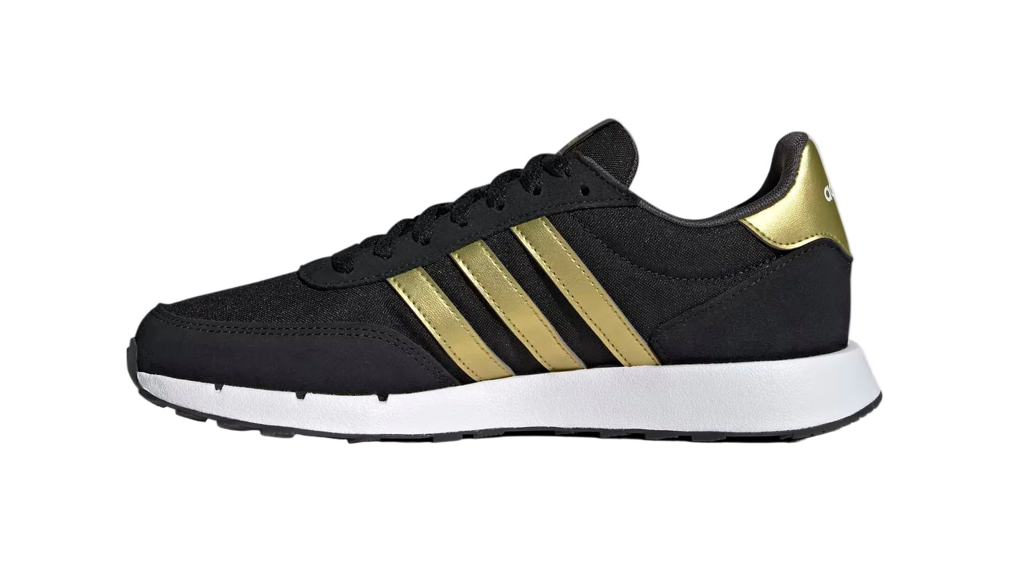 Black Run 60s Gold Metallic Women