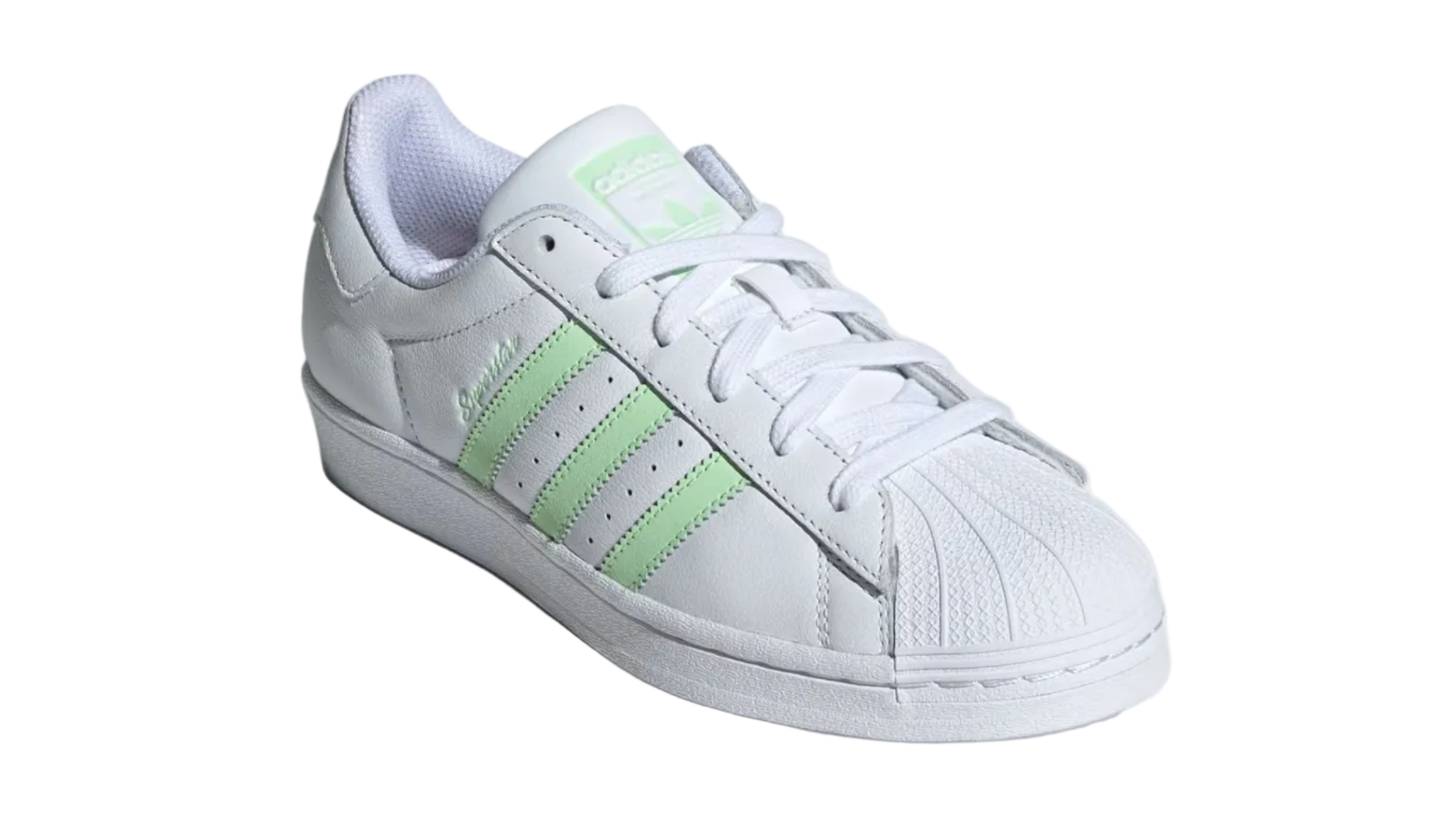 Superstar Cloud Wht Green Women