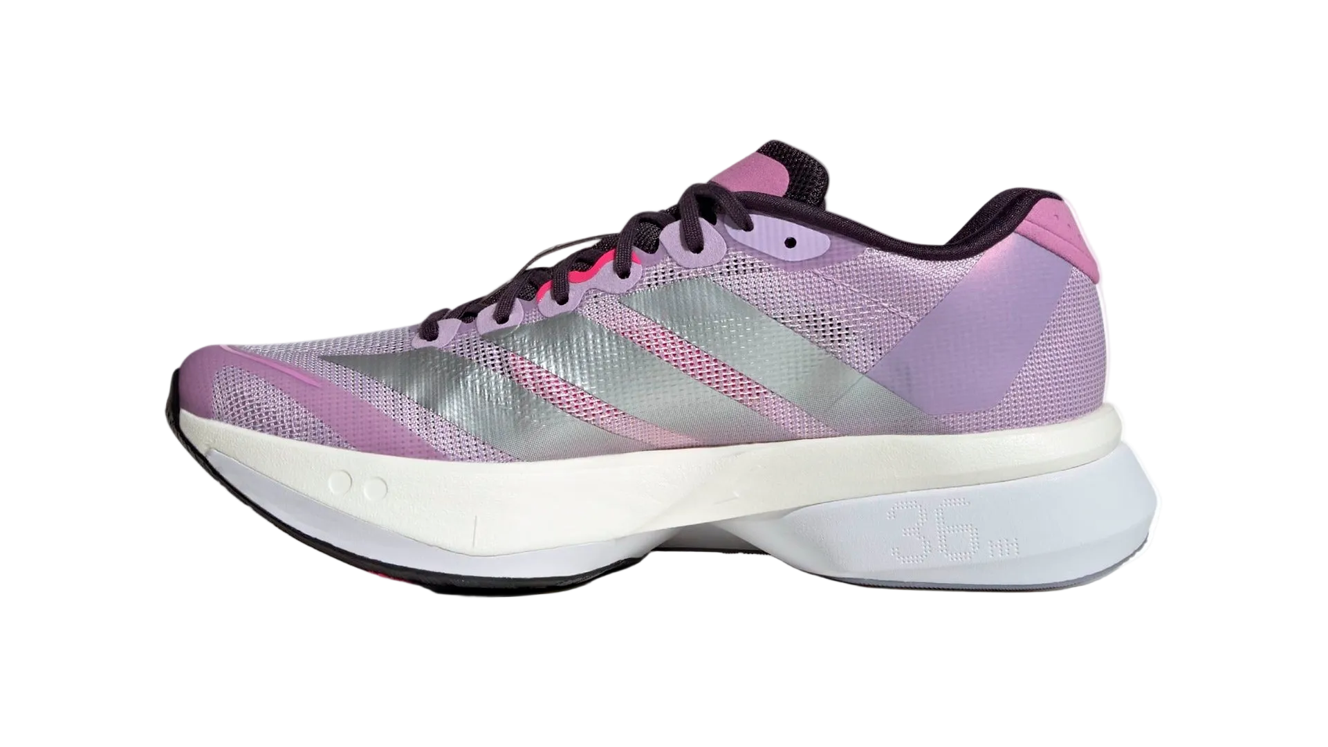 Adizero Boston 13 Powder Plum Silver Women