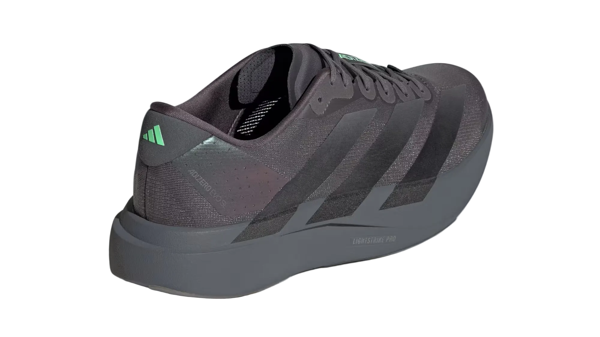 Adizero Evo SL Grey Black Lime Burst