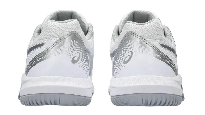 Asics Gel Dedicate 8 White Pure Silver Women