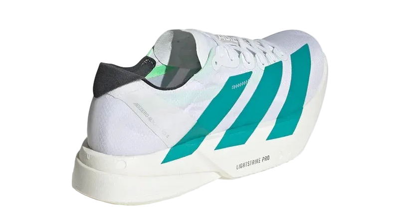 Adizero Adios Pro 4 White Pulse Teal