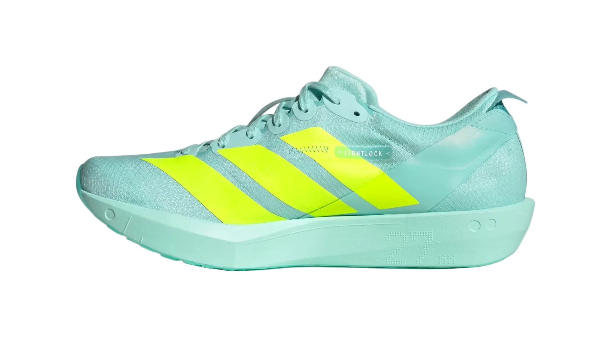 Adizero Adios 9 Flash Aqua Lemon Mint Women