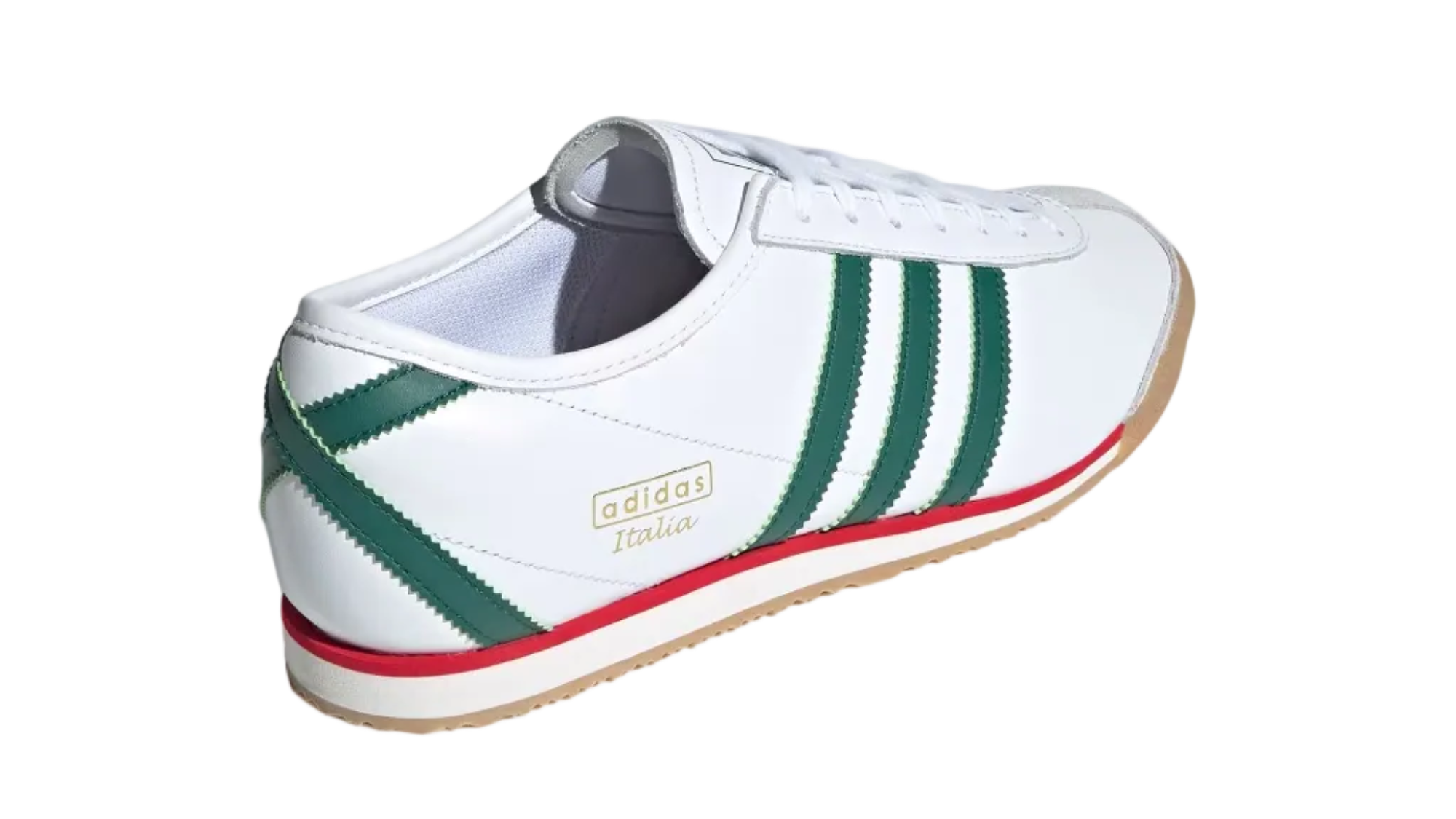 Italia 70s Wht/ Collegiate Green