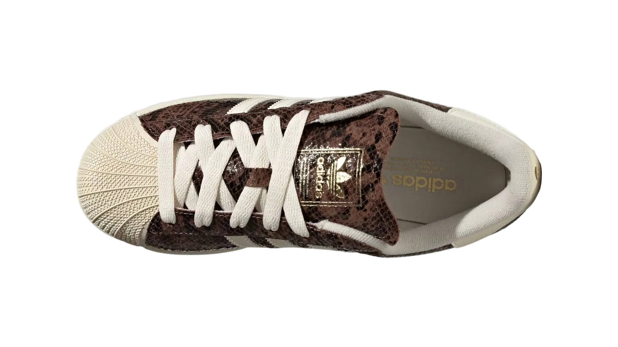 Superstar II Brown Snakeskin Women