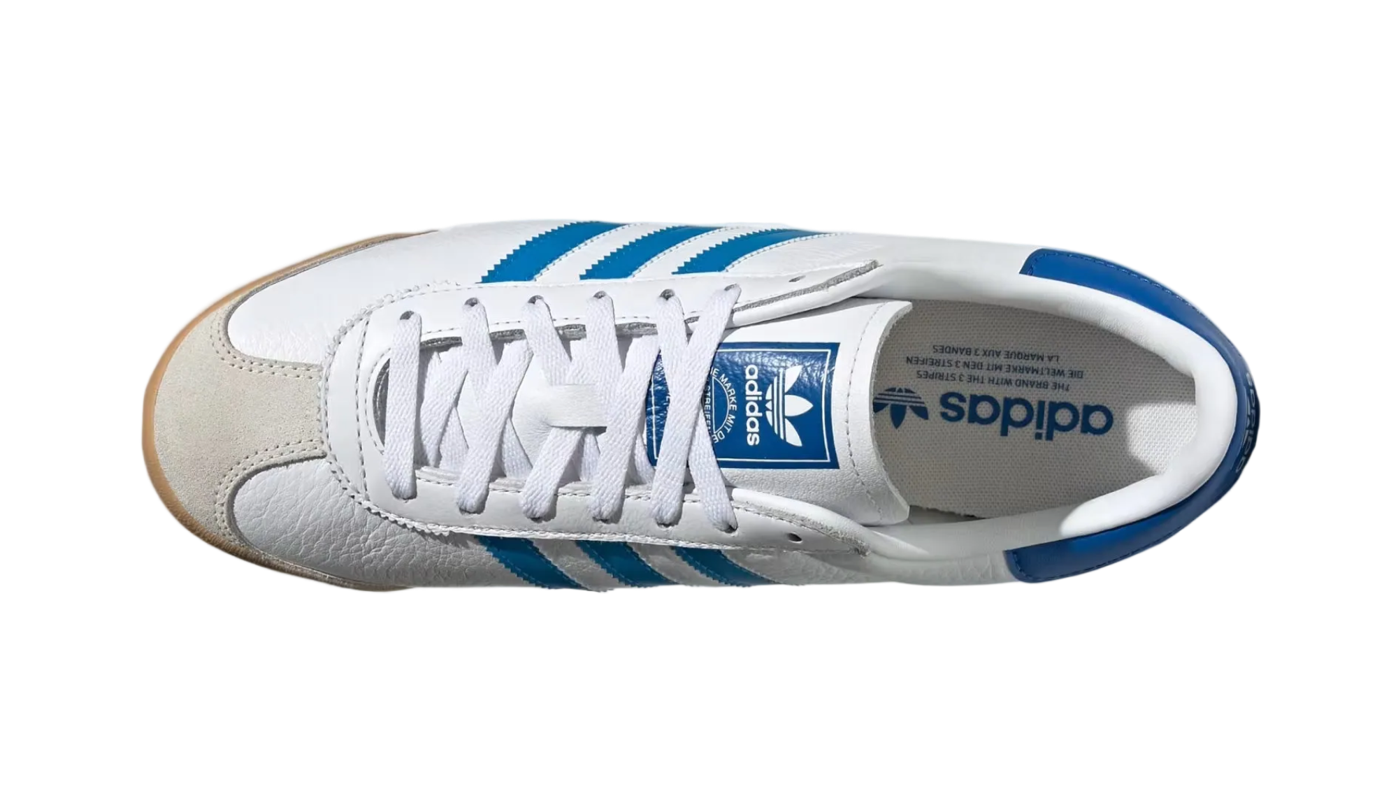 K 74 Bright Blue White