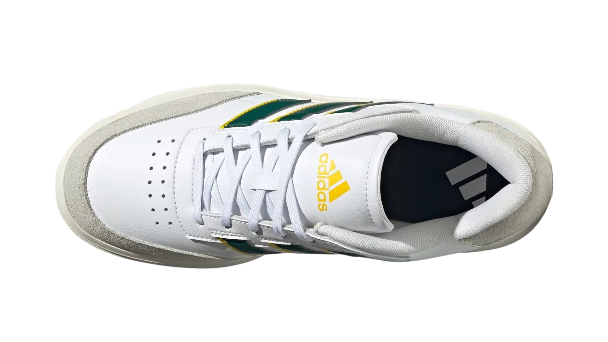Courtblock White Collegiate Green