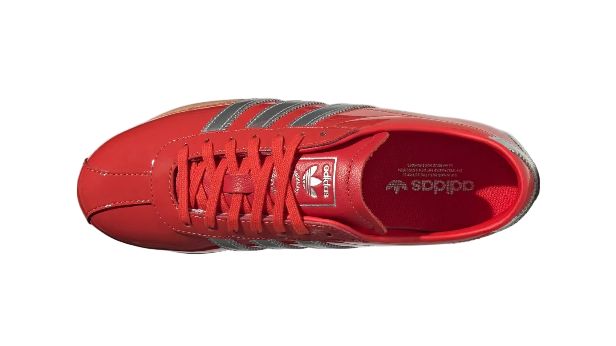 Tokyo Red Silver Metallic Women
