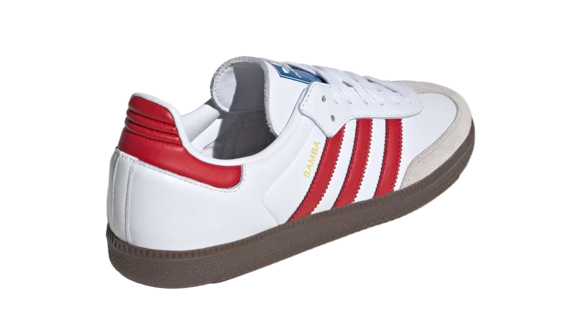 Samba OG Wht Scarlet Red