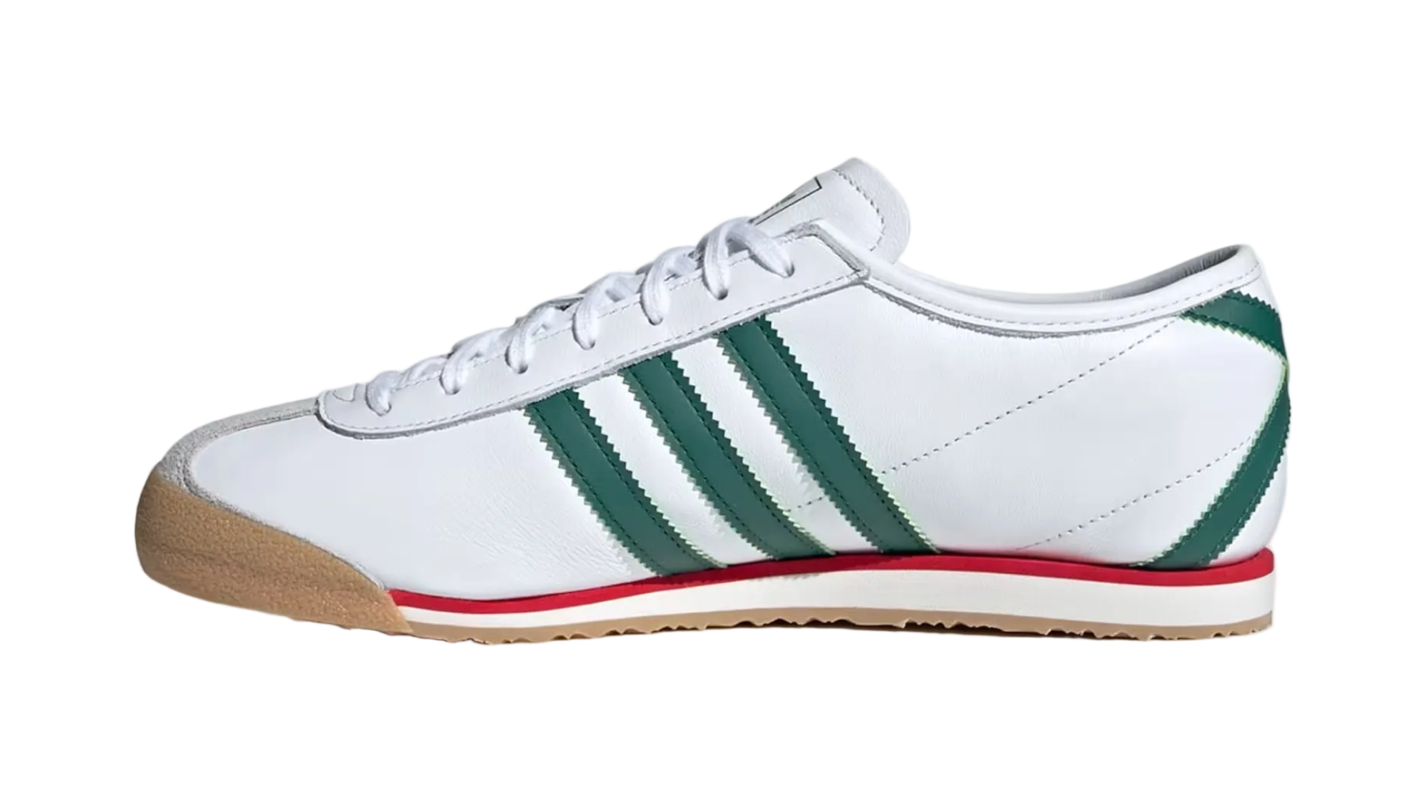 Italia 70s Wht/ Collegiate Green