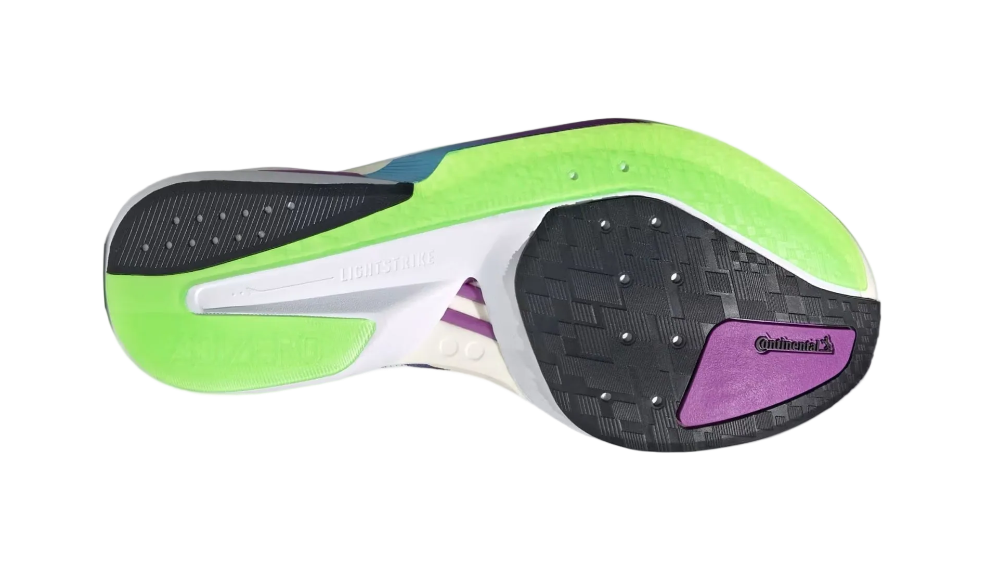 Adizero Boston 13 Purple Burst Silver Metallic