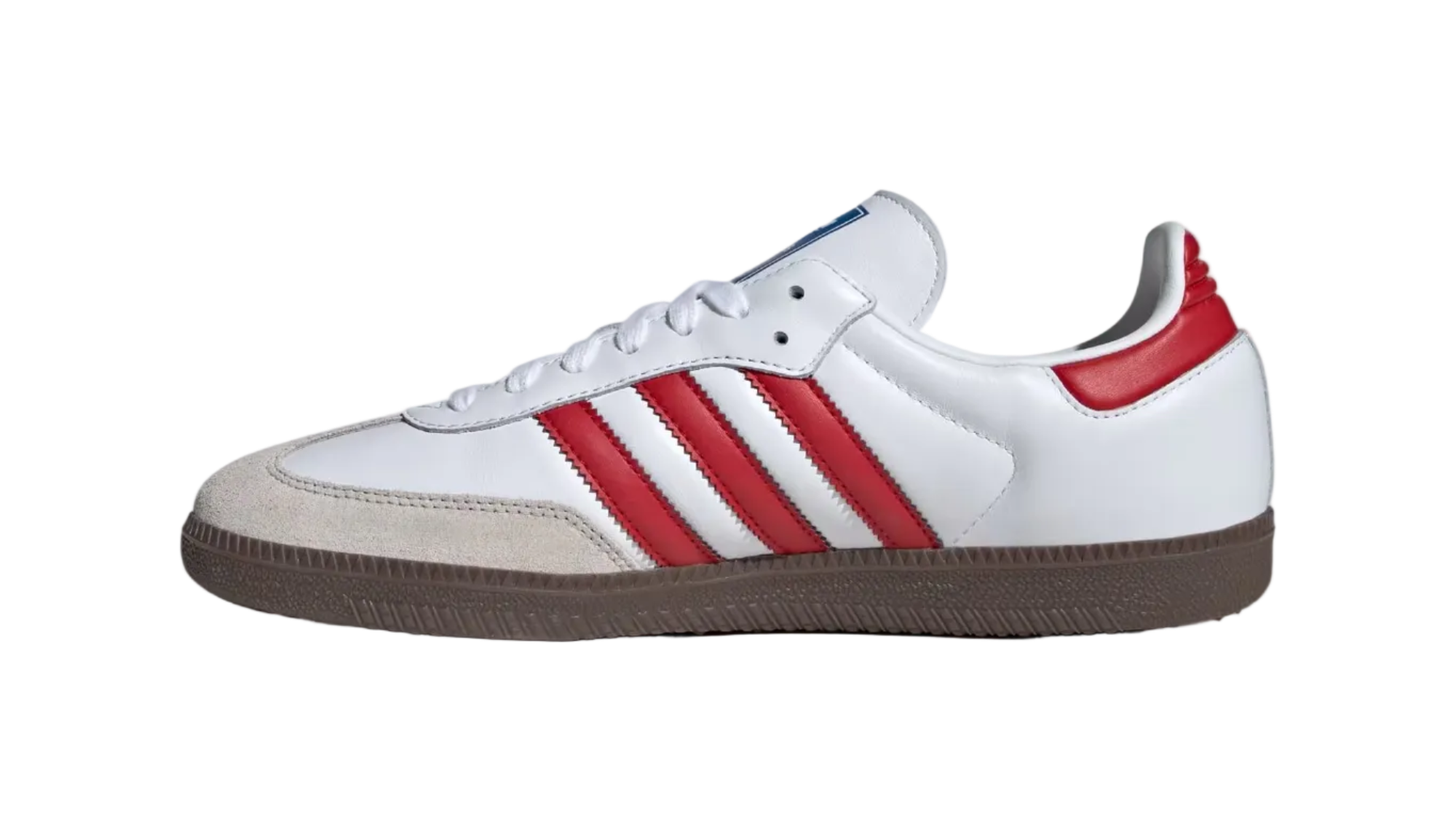 Samba OG Wht Scarlet Red