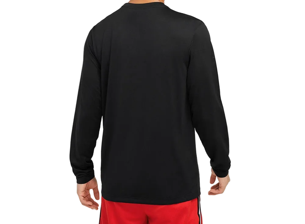 Dri-FIT Black Long-Sleeve Shirt