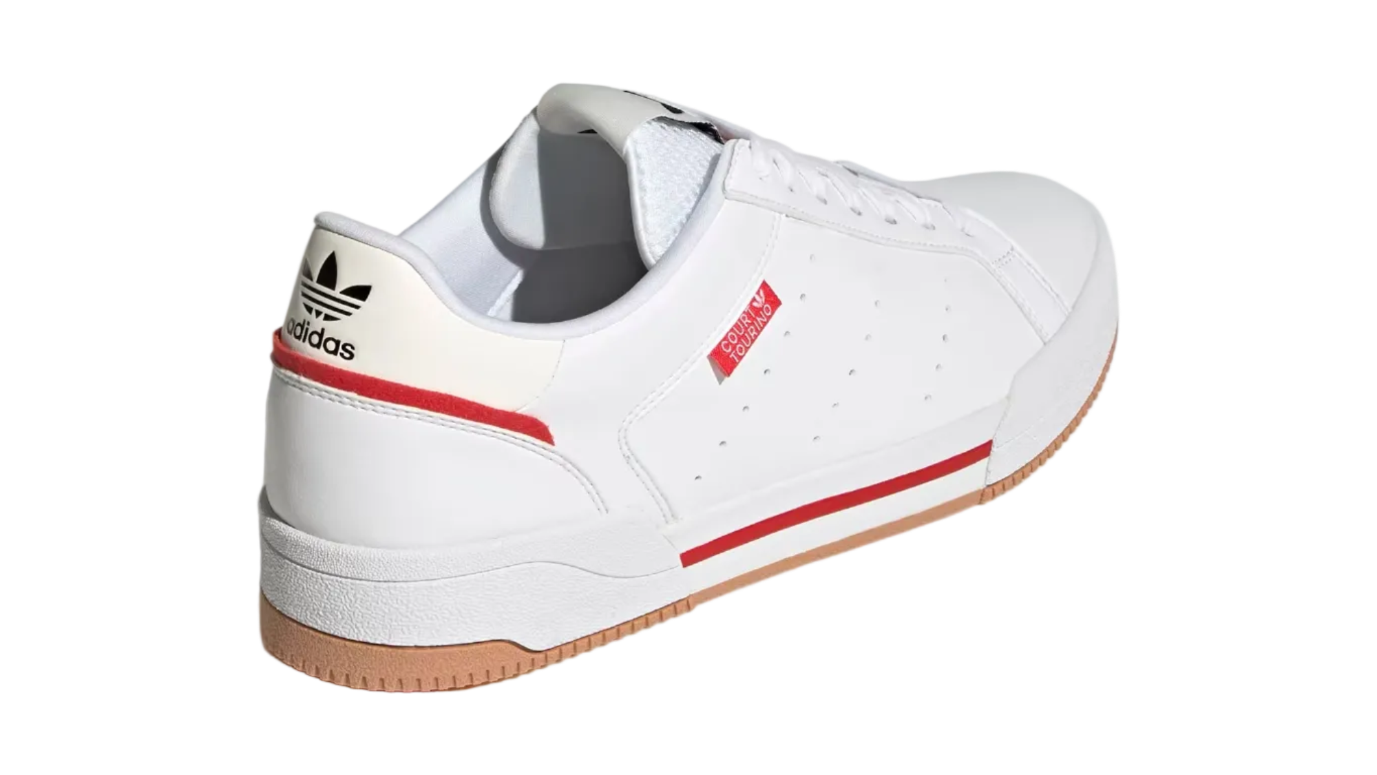 Court Tourino Cloud White Vivid Red