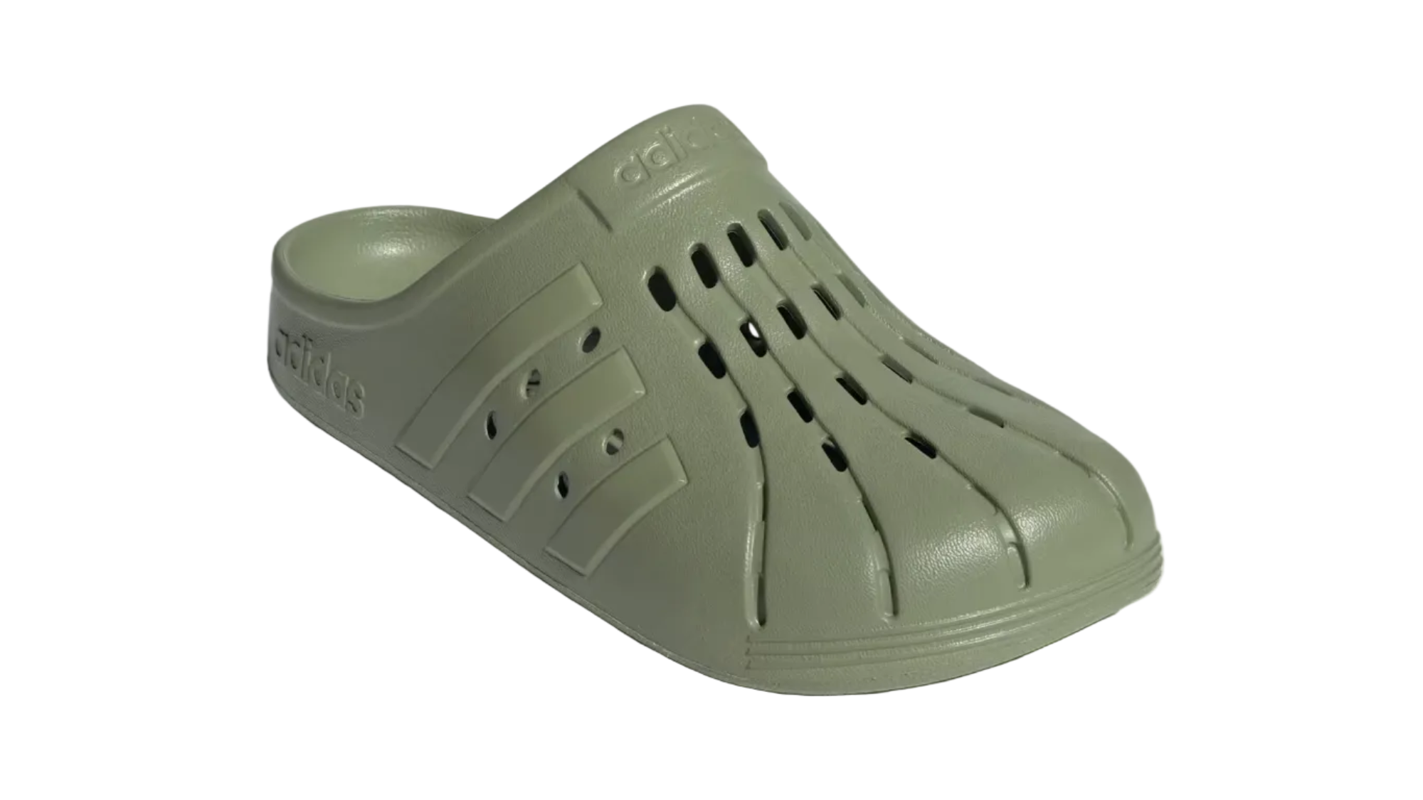Adilette Clogs Tent Green