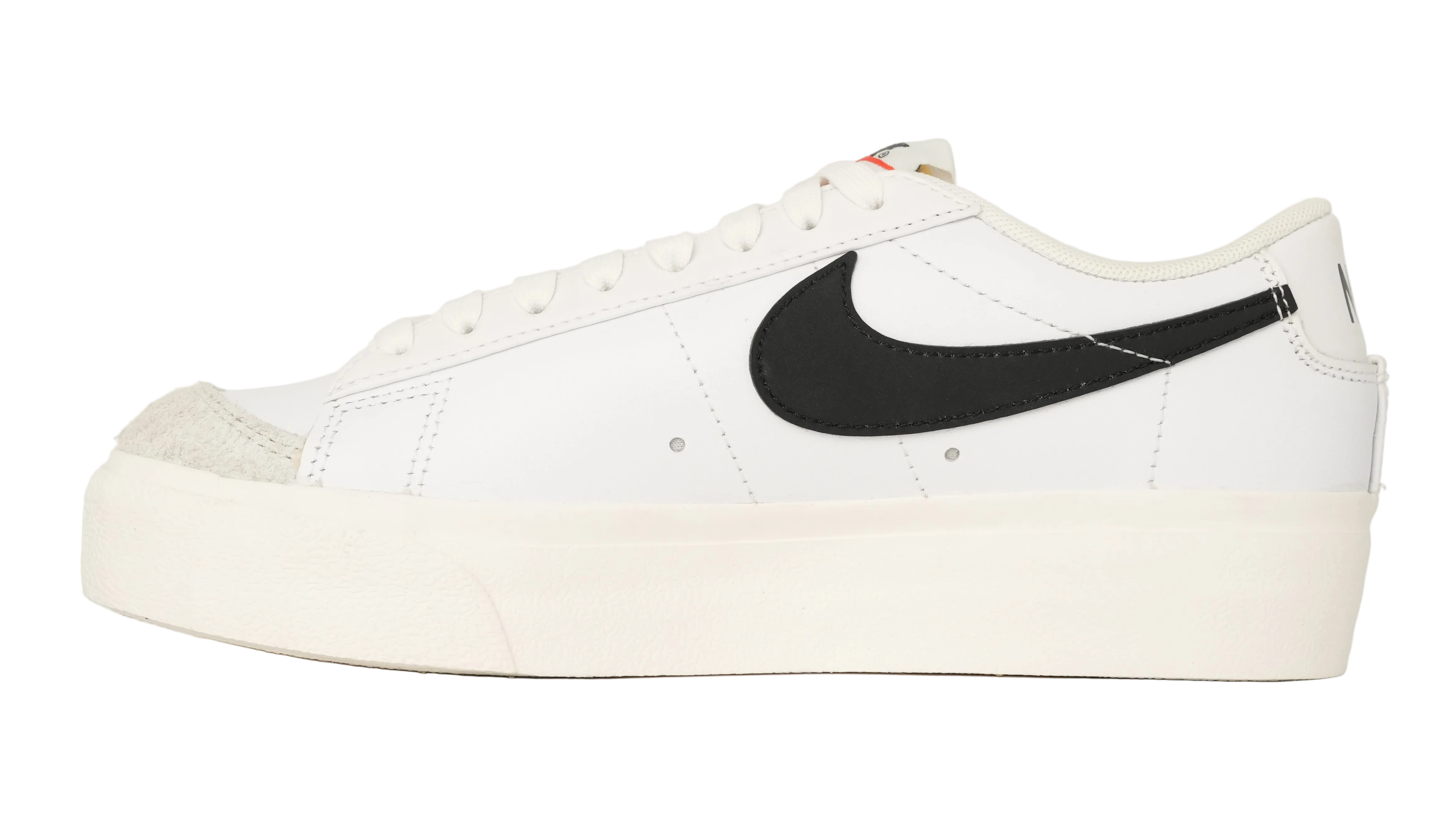 Blazer Low Platform White Black Women