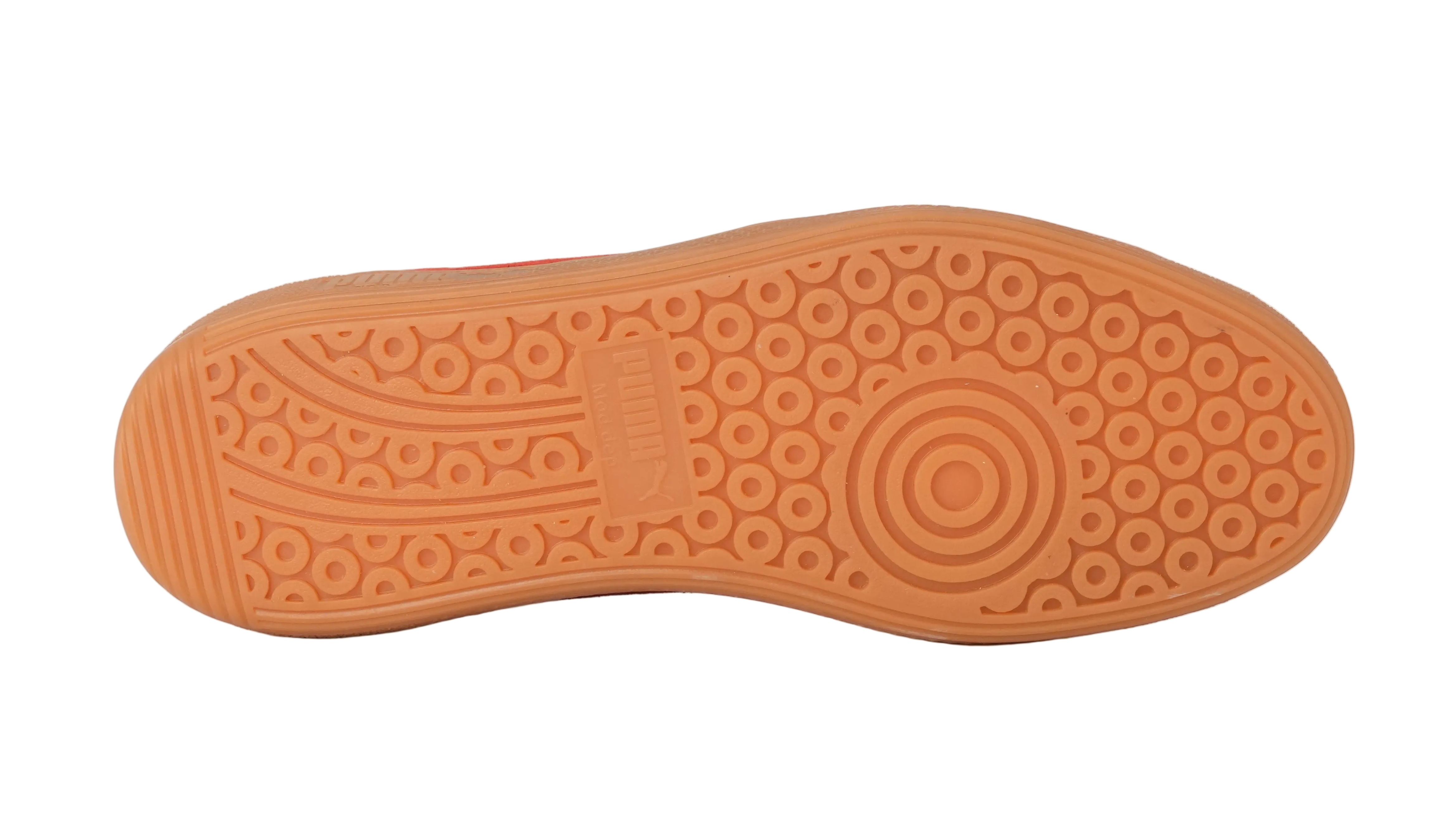 Palermo Leather White Vapor Red Gum