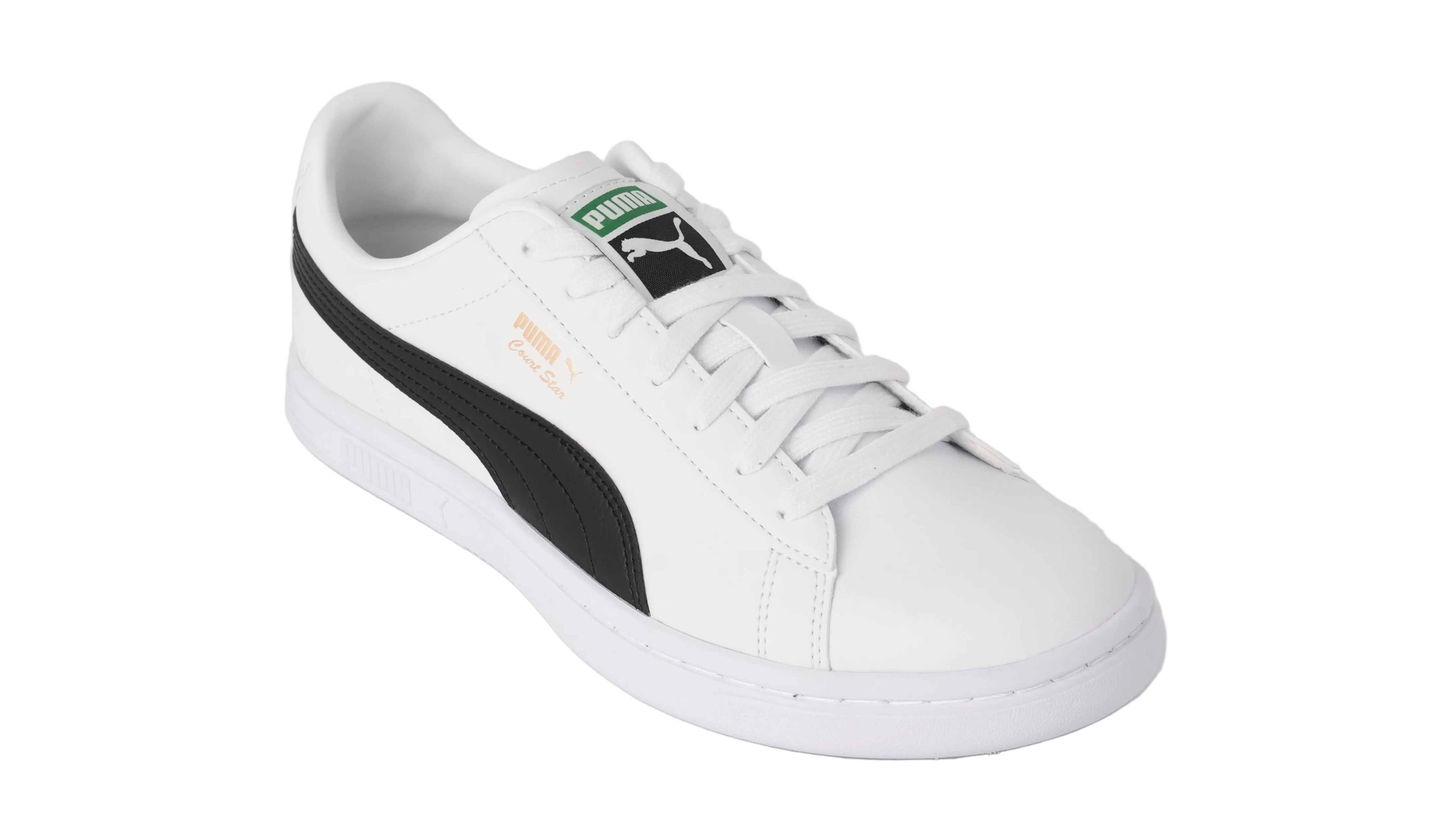 Court Star Low Top White Black