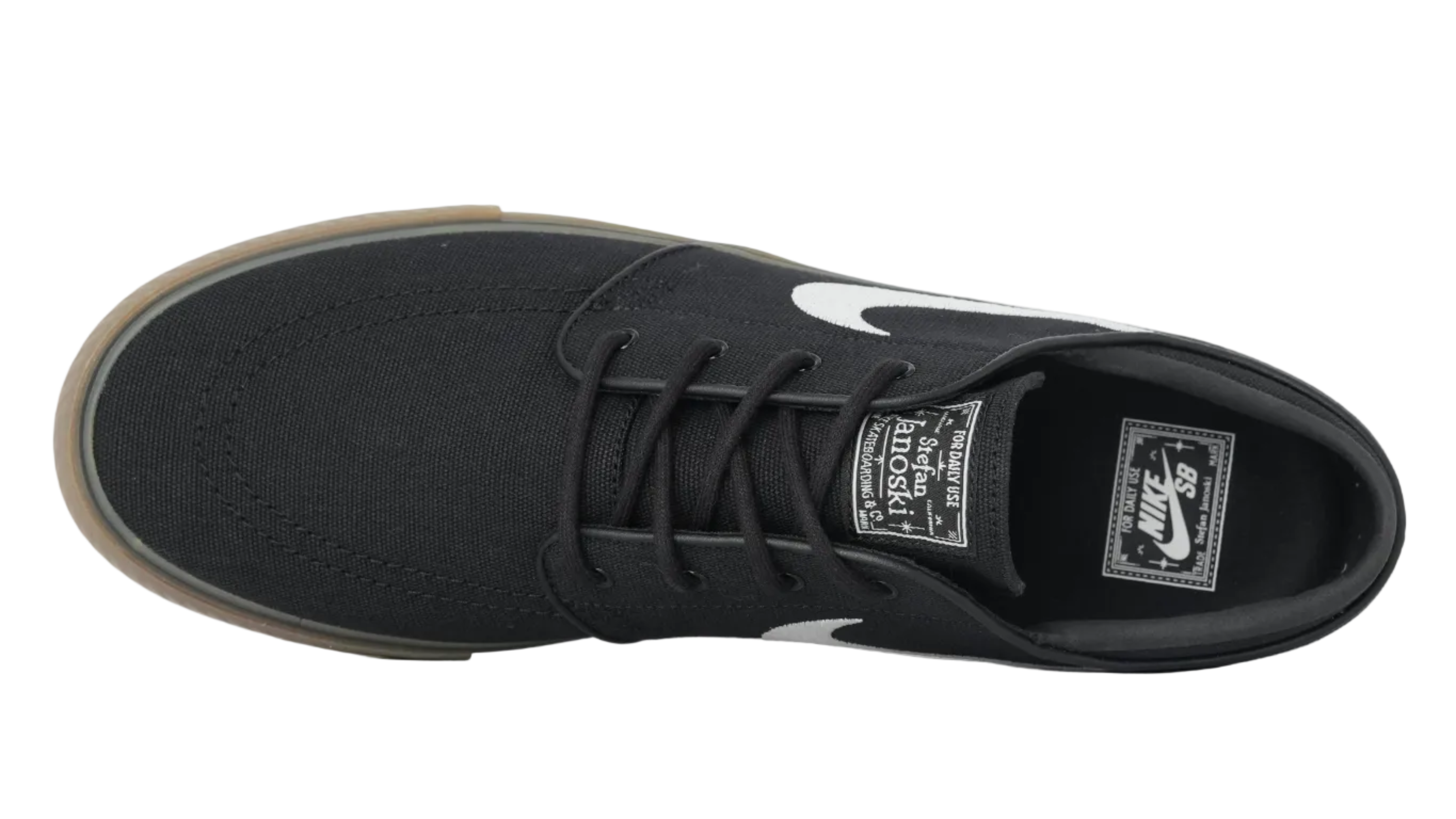 SB Zoom Janoski OG Canvas Black White Gum